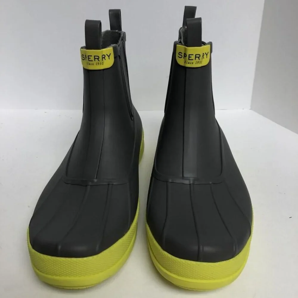 Sperry Mens Cold Bay Waterproof Boot Gray Size 10 M